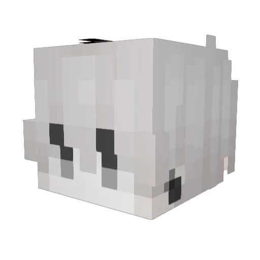 MrSpikePvP_ Minecraft avatar head, 3D render