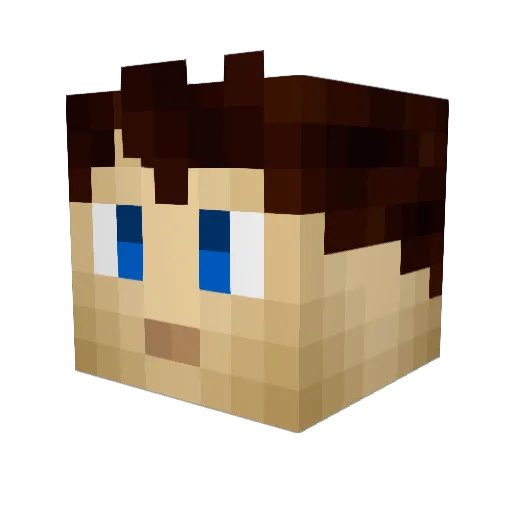 MrSpock1701 Minecraft avatar head, 3D render