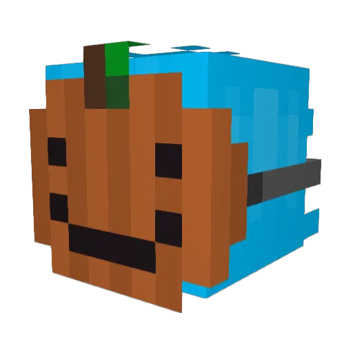 MrSquigmz Minecraft avatar head, 3D render