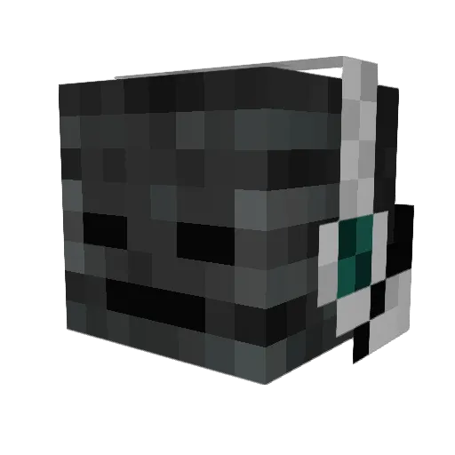 MrSrManu Minecraft avatar head, 3D render