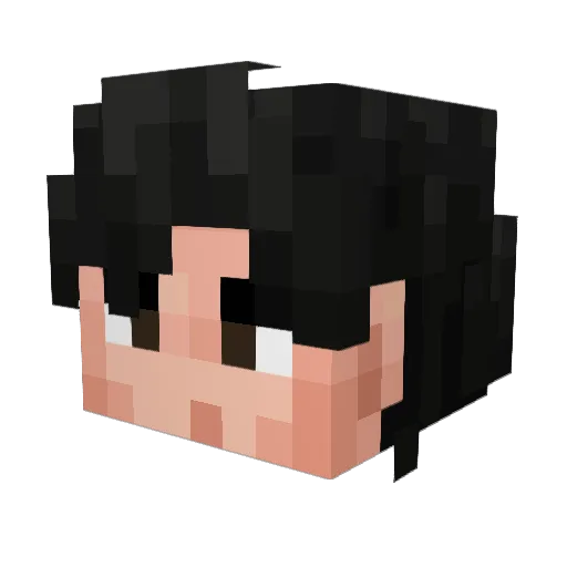 MrStafy Minecraft avatar head, 3D render