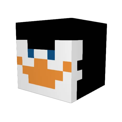 MrStankk Minecraft avatar head, 3D render