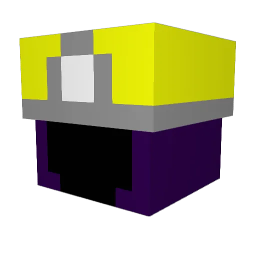 MrStarCluster Minecraft avatar head, 3D render