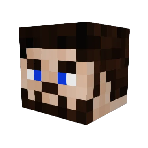MrStark2163 Minecraft avatar head, 3D render