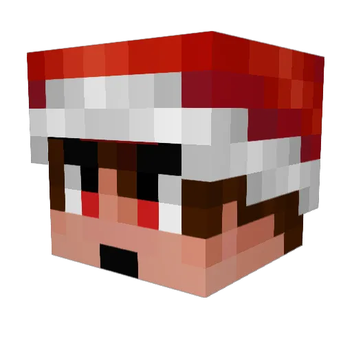 MrSte4k Minecraft avatar head, 3D render