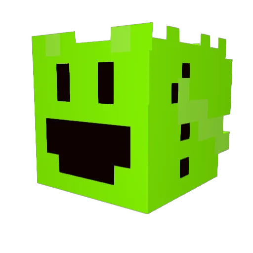 MrStickmore Minecraft avatar head, 3D render
