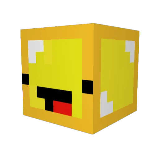 MrStinkelben Minecraft avatar head, 3D render