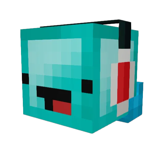 MrStrident Minecraft avatar head, 3D render