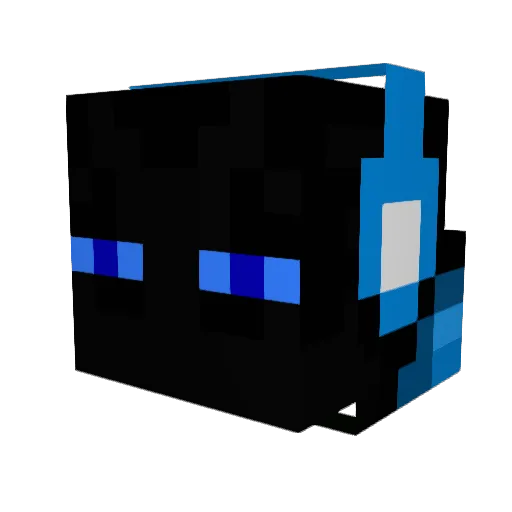 MrStupid279 Minecraft avatar head, 3D render