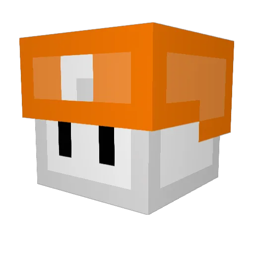 MrSuperMario897 Minecraft avatar head, 3D render
