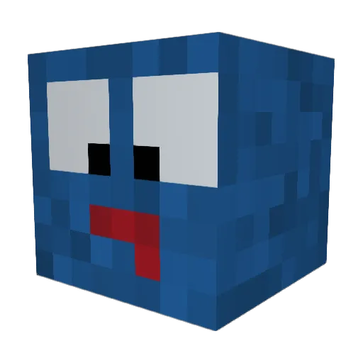 MrSuperiorKing Minecraft avatar head, 3D render