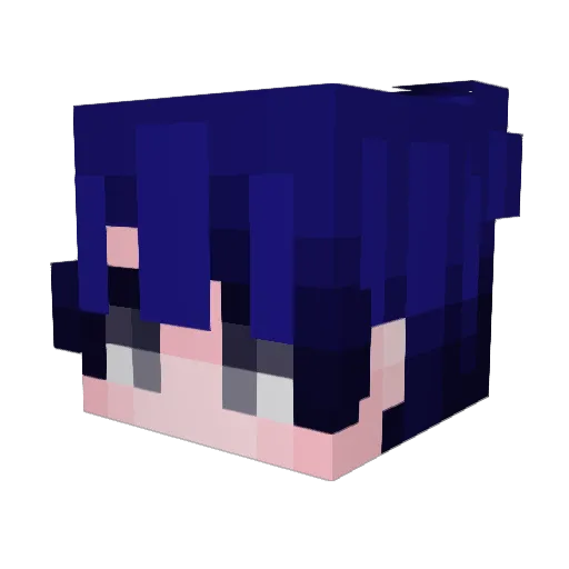MrSushi5 Minecraft avatar head, 3D render