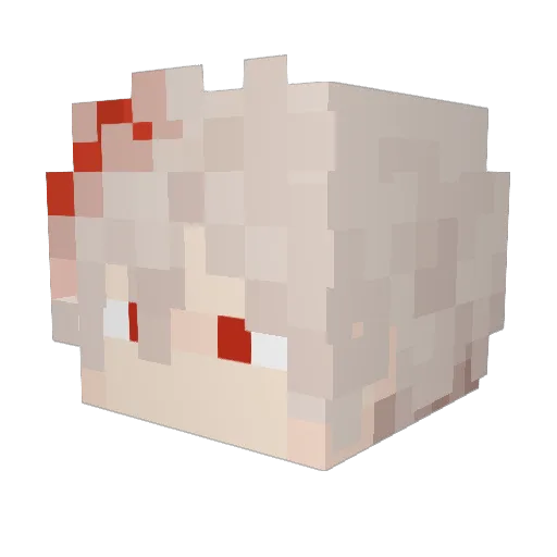 MrSwifty88 Minecraft avatar head, 3D render