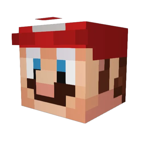 MrSwitch8756 Minecraft avatar head, 3D render