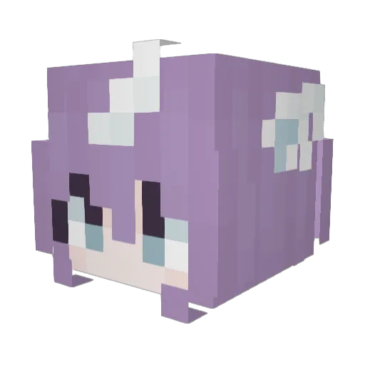 MrT1sm Minecraft avatar head, 3D render