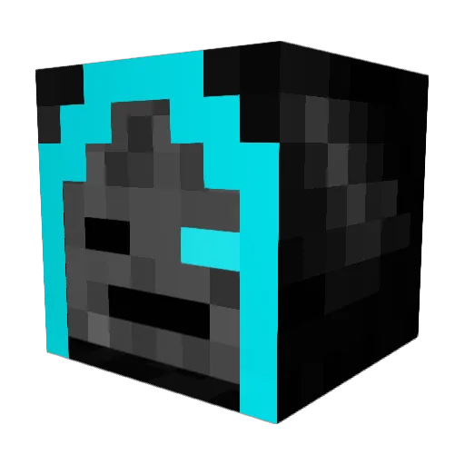 MrT4036 Minecraft avatar head, 3D render