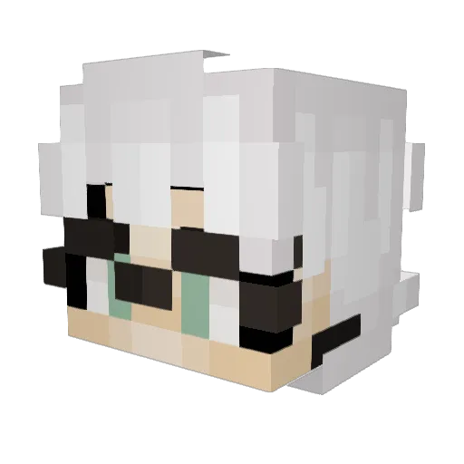MrTaco745 Minecraft avatar head, 3D render