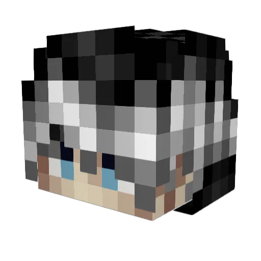 MrTagari Minecraft avatar head, 3D render