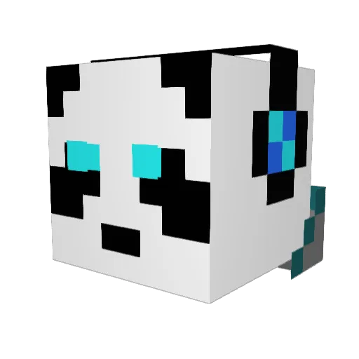 MrTaitano Minecraft avatar head, 3D render
