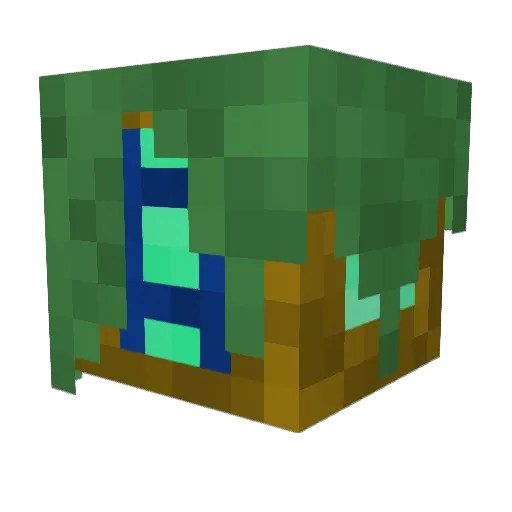 MrTalkalot404 Minecraft avatar head, 3D render