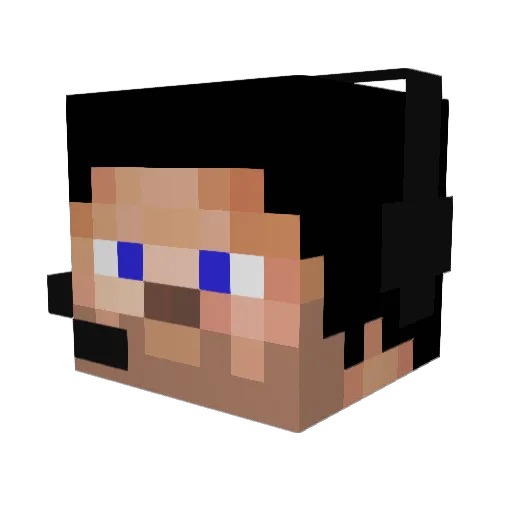 MrThang1823 Minecraft avatar head, 3D render