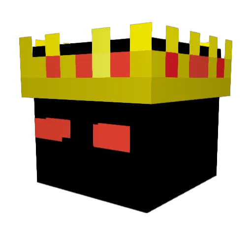 MrTheo Minecraft avatar head, 3D render