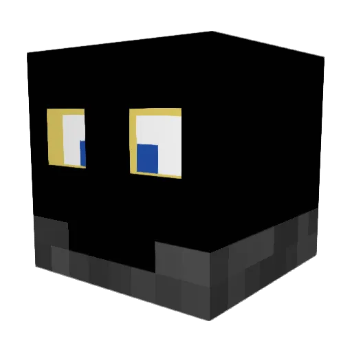 MrTimi Minecraft avatar head, 3D render