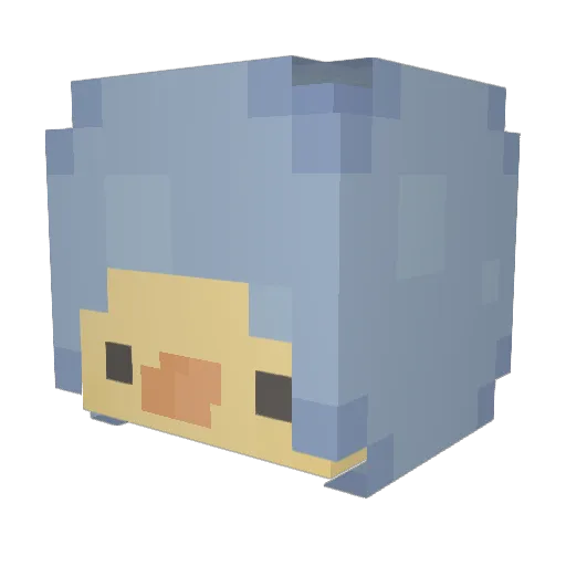 MrTimmy_ Minecraft avatar head, 3D render