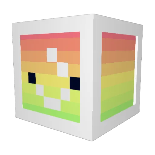 MrTj117 Minecraft avatar head, 3D render