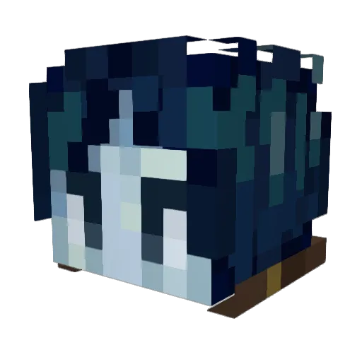 MrToast1437 Minecraft avatar head, 3D render