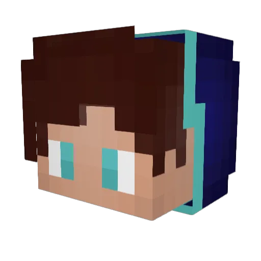 MrTogzYT Minecraft avatar head, 3D render