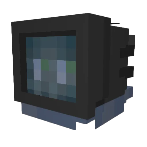 MrTomato26 Minecraft avatar head, 3D render