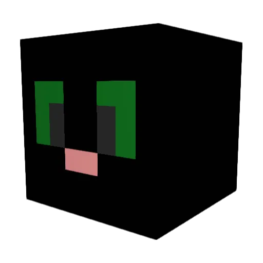 MrTommex Minecraft avatar head, 3D render