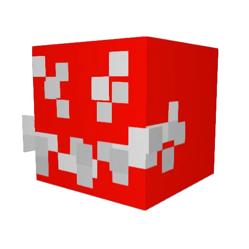 MrTorkle Minecraft avatar head, 3D render