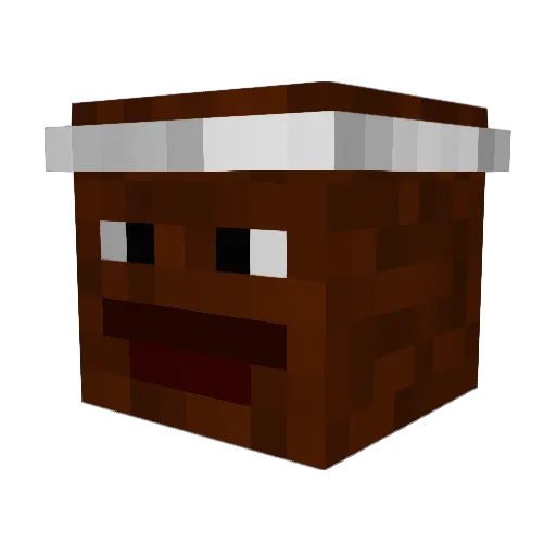 MrTouchdown284 Minecraft avatar head, 3D render