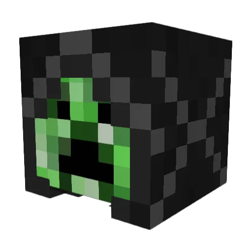 MrToxicDuck Minecraft avatar head, 3D render