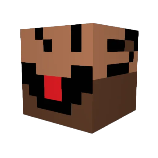 MrTrevenant Minecraft avatar head, 3D render