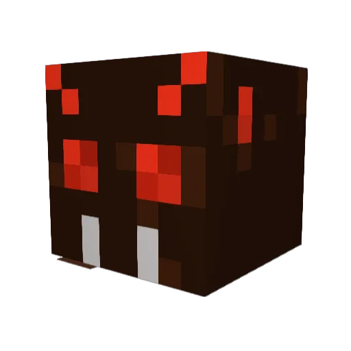 MrTrixer Minecraft avatar head, 3D render