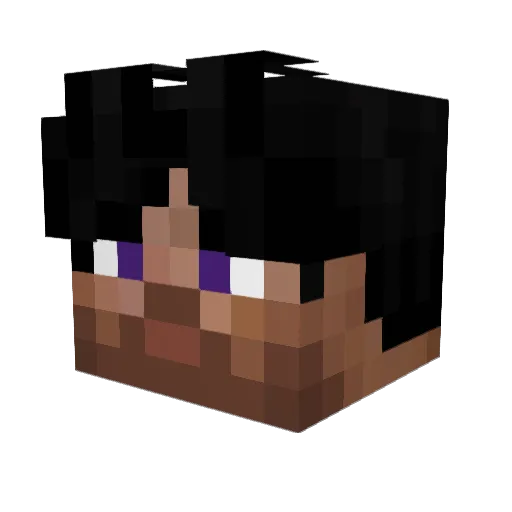 MrTukanikls Minecraft avatar head, 3D render