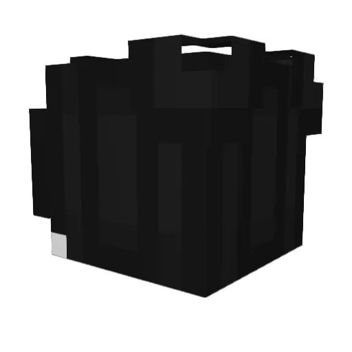 MrTurbio Minecraft avatar head, 3D render