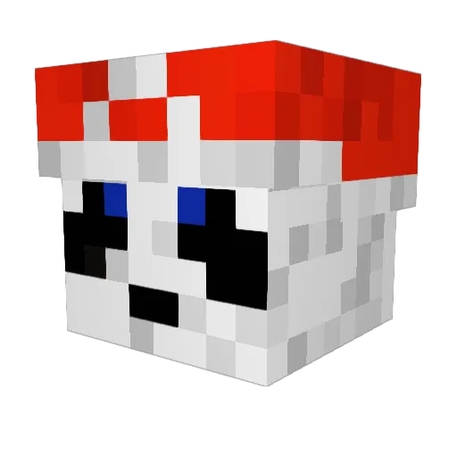 MrTuxedo14 Minecraft avatar head, 3D render