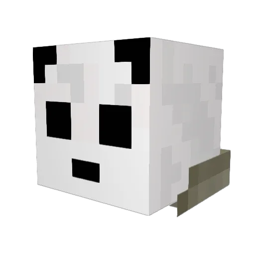 MrTwax Minecraft avatar head, 3D render