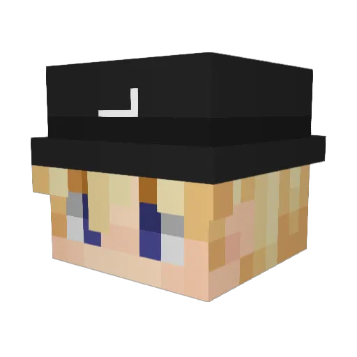 MrTyy_ Minecraft avatar head, 3D render