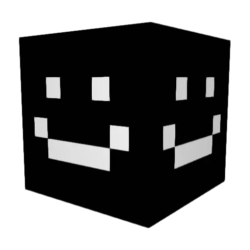 MrUbau Minecraft avatar head, 3D render