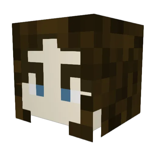 MrUngaBunga12 Minecraft avatar head, 3D render