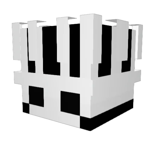 MrUnibrow420 Minecraft avatar head, 3D render