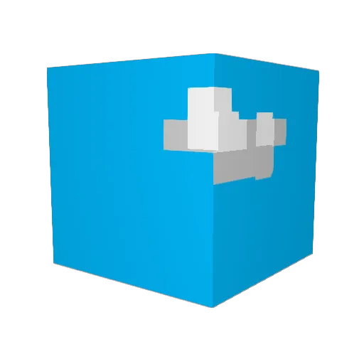 MrUnknown556 Minecraft avatar head, 3D render