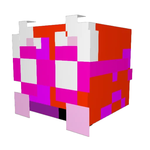 MrUserrz Minecraft avatar head, 3D render