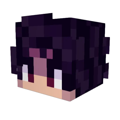 MrVade Minecraft avatar head, 3D render