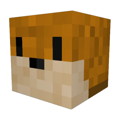 MrValentine1721 Minecraft avatar head, 3D render